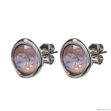 Пусеты Fiore Luna, Dusty Pink Delite, A1909.M01 R/S Пусеты Fiore Luna, Dusty Pink Delite, A1909.M01 R/S